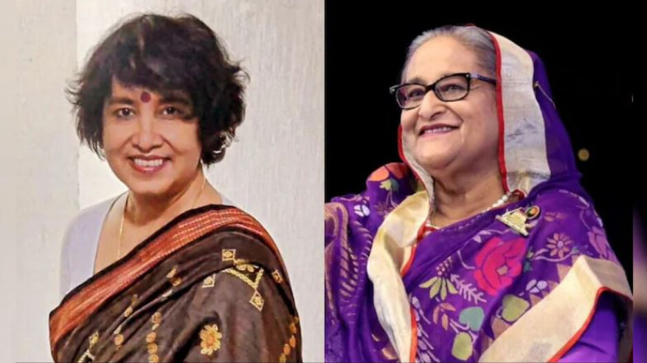 Taslima Nasreen And Sheikh Hasina