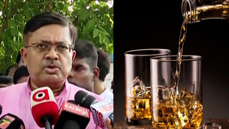 Law Minister & LIQUOR Shop