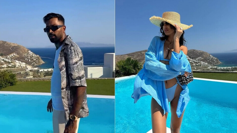 Hardik Pandya and Jasmin Walia