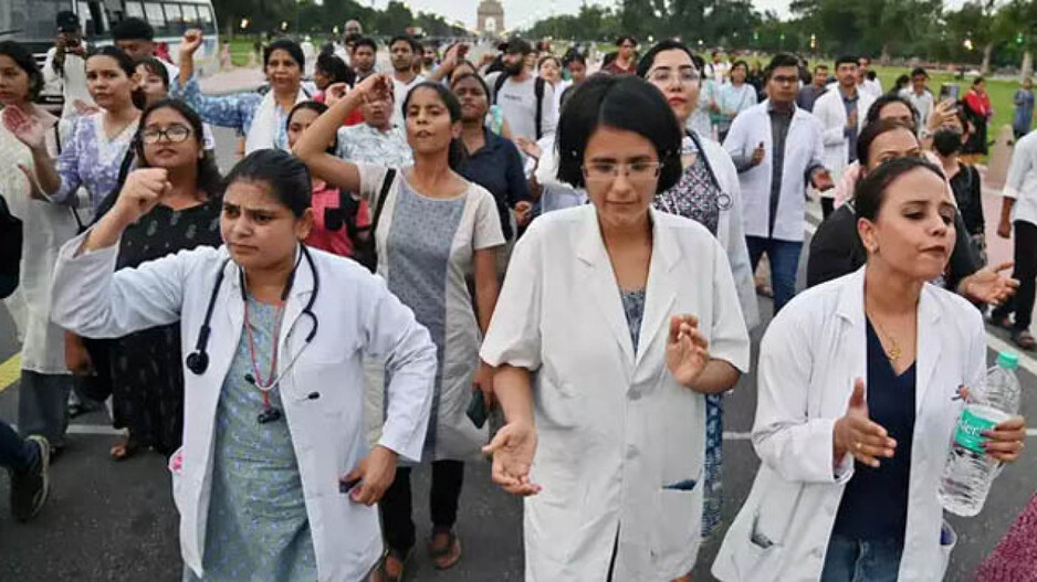 Doctor protest