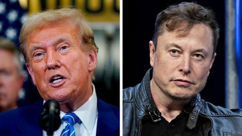 Donald Trump and Elon Musk