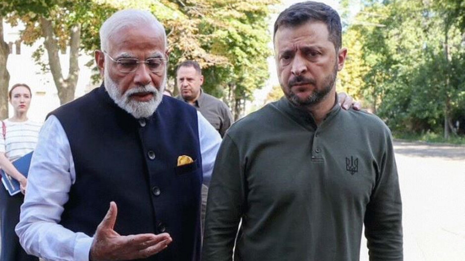 PM Modi & President Zelensky 