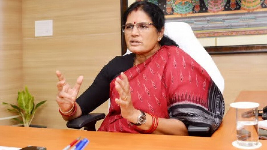 Deputy Chief Minister Pravati Parida