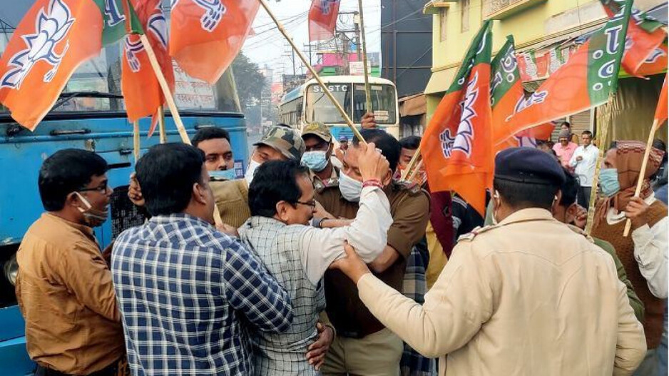 BJP Worker Detain