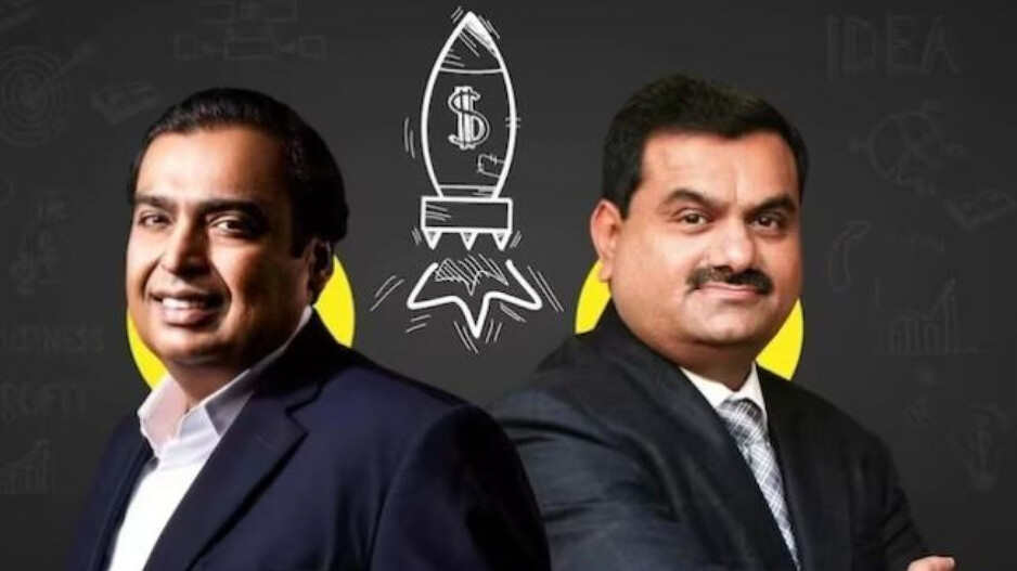 Gautam Adani & Mukesh Ambani 