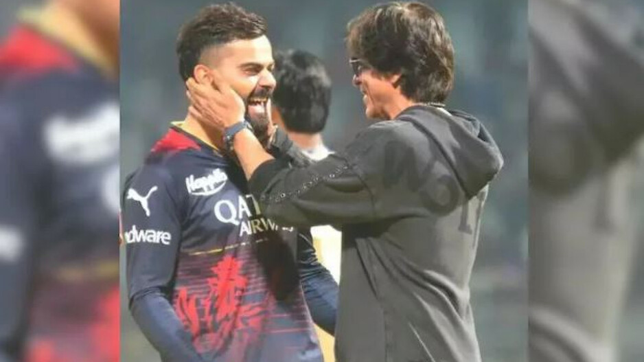 Virat Kohli & Shahrukh Khan 