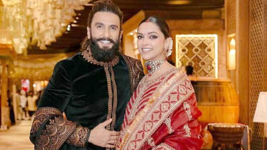 Ranveer and  Deepika 