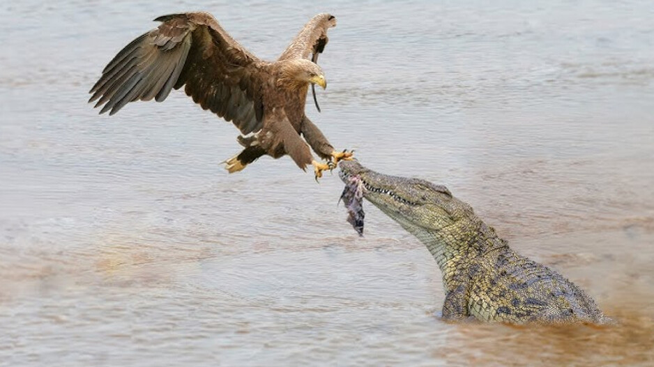 Eagle & Crocodile 