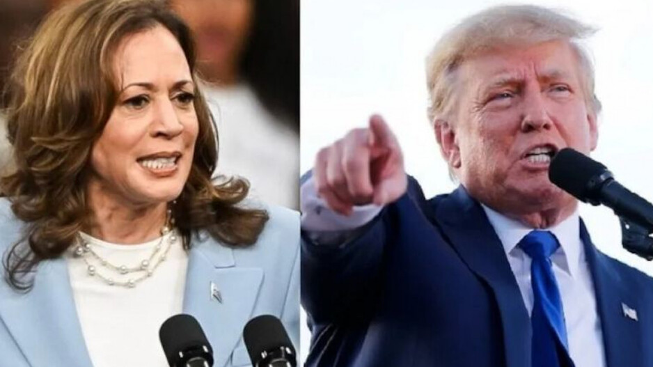 kamala harish & donald trump