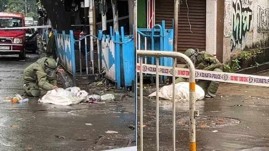 Blast in central Kolkata 