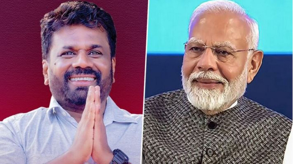  Anura Kumara Dissanayake & PM Modi 