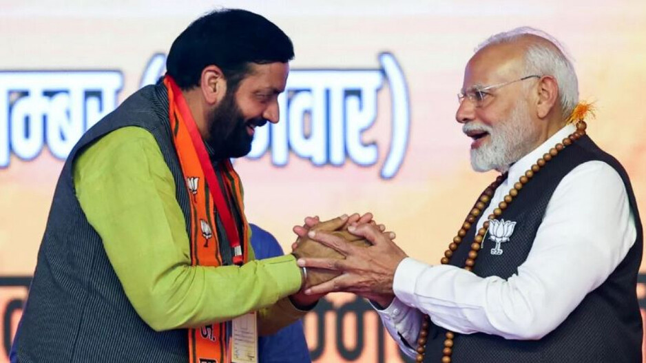 PM Modi & Nayab Singh Saini 