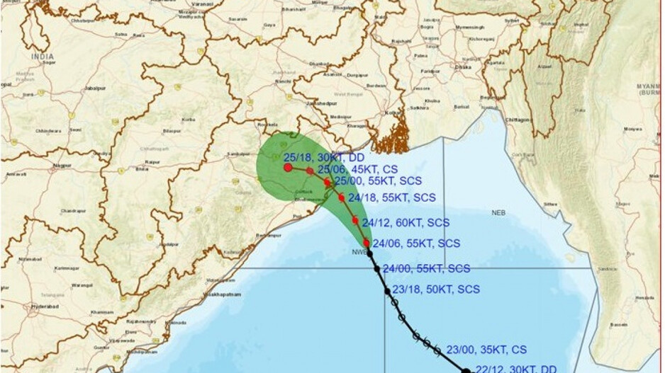 Cyclone Dana 