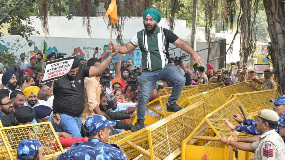 Protest in Delhi