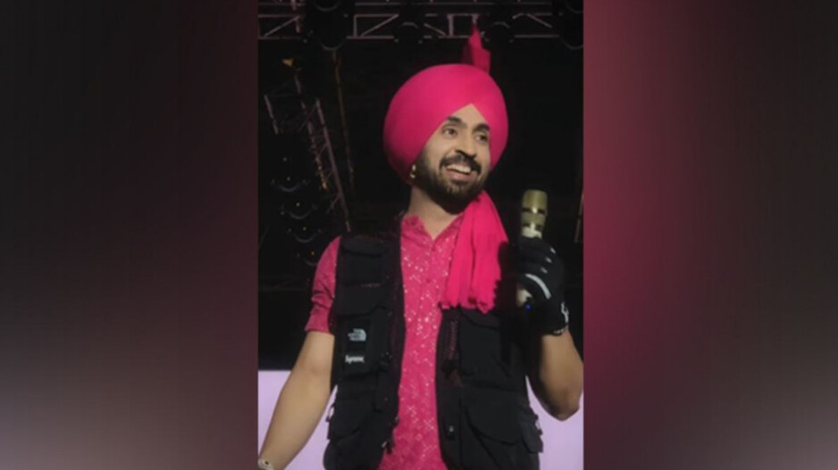 Singer Diljit Dosanjh