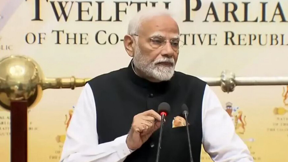 PM Modi at Guyana Parliament