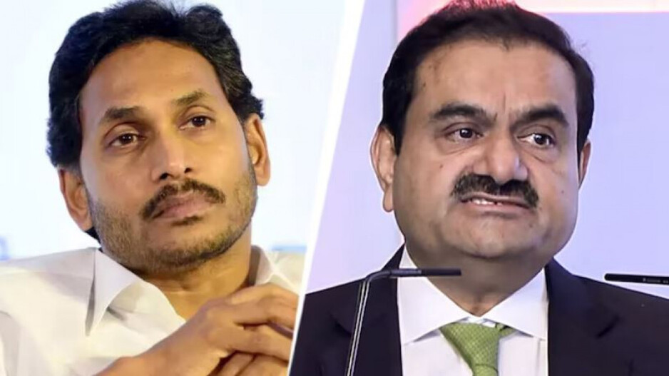 Jagan Reddy & Gautam Adani 