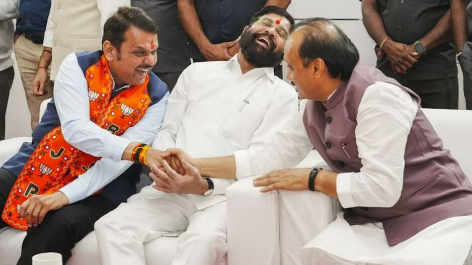 Devendra Fadnavis, Eknath Shinde & Ajit Pawar 