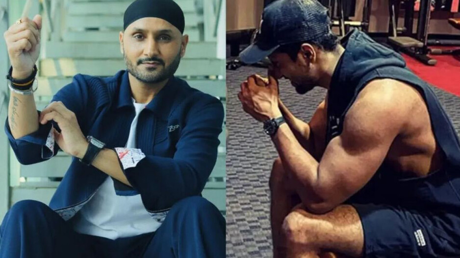 Harbhajan Singh and Vicky Kaushal (File Photo)