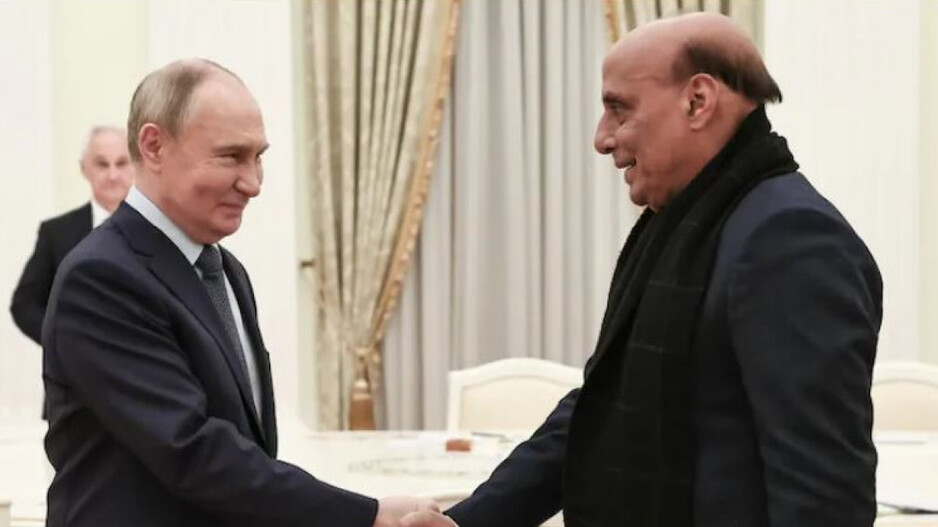 Rajnath Meet Putin