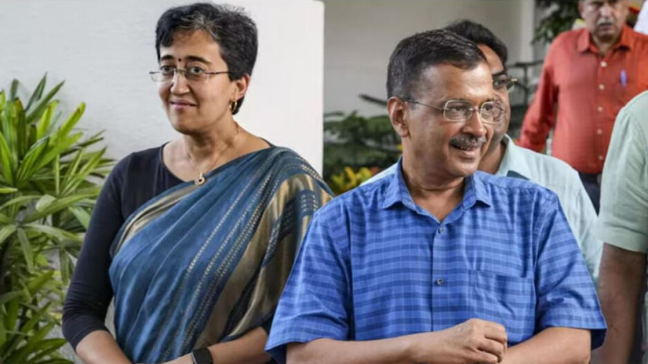 Atishi and Kejriwal