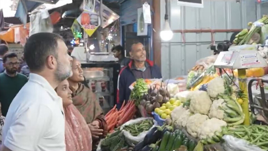 Rahul in Vegitable Market