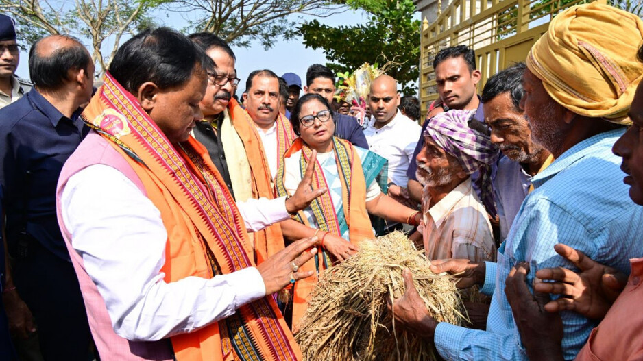 CM Mohan Majhi visits Rain Affected districts