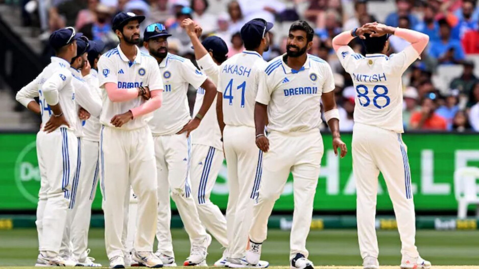 Team India after MCG Test Loss