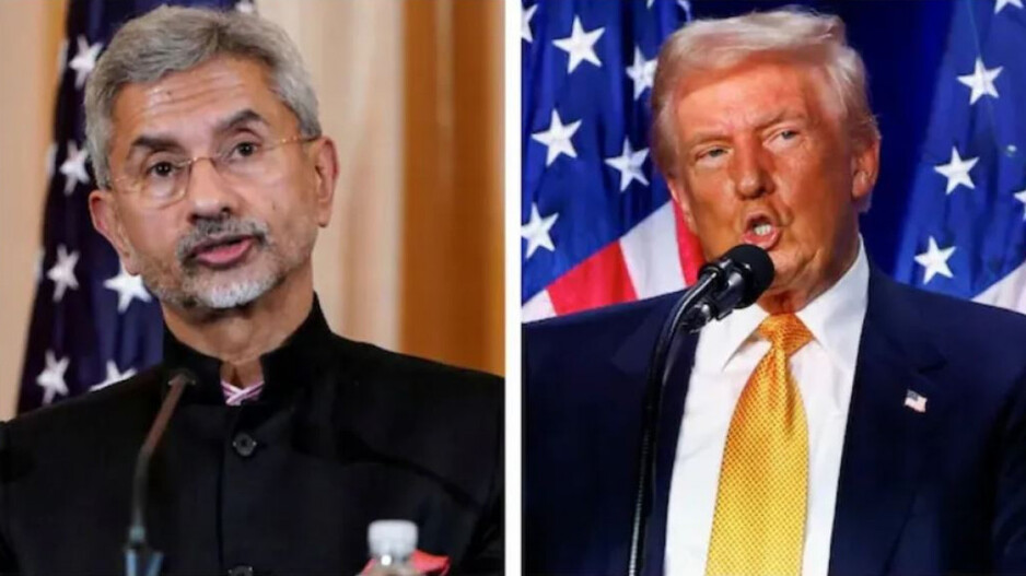 S Jaishankar and Donald Trump