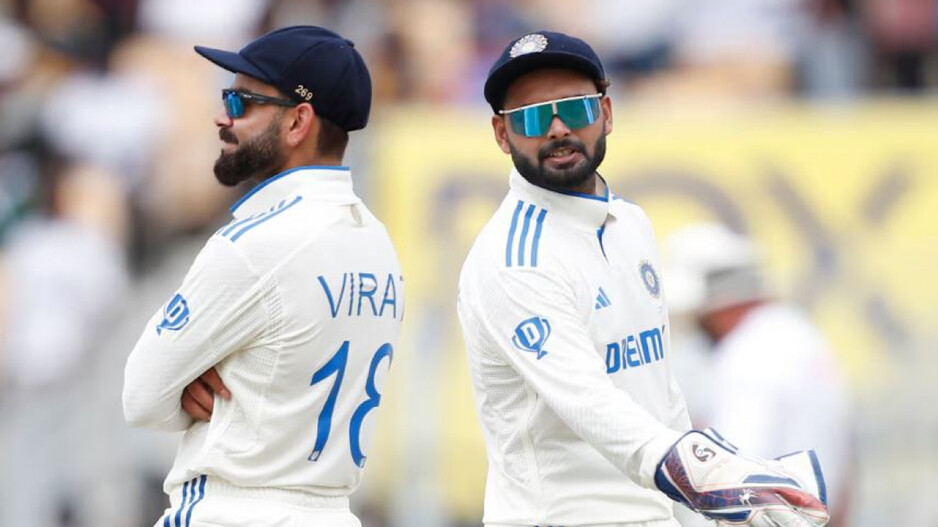 Virat Kohli and Rishabh Pant