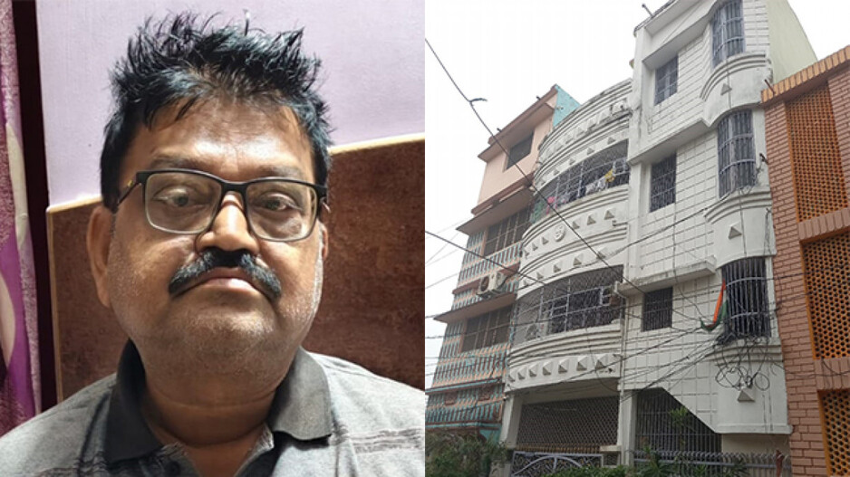 AEE Sushil Panda and his three storey building