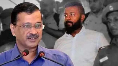 Arvind Kejriwal and Sukesh Chandrasekhar