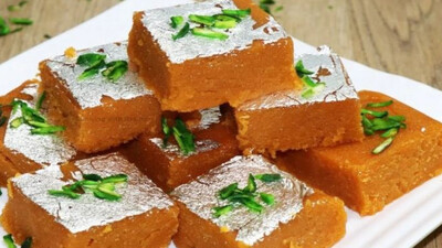 Moong Dal Barfi