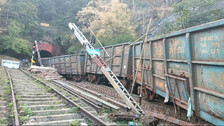  goods train derail