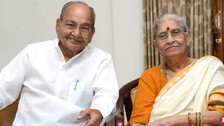 K.Vishwanath and wife jayalakshmi