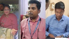 Three government officials were caught by vigilance