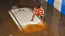Flooded Bengaluru Underpass