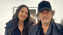 Al Pacino with girl Friend