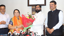 Neelam Gorhe joined the Eknath Shinde-led Shiv Sena 