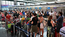 Italy faces travel chaos as airport workers strike