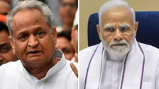 Ashok Gehlot Acusses PMO of Removing Welcome Address To PM Modi