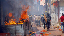 Violence in  Ram Navami procession