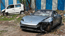 Pune Porsche Crash