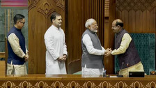 Om Birla, PM Modi, Rahul Gandhi & Kiran Rijiju 