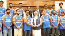 Team India meet Modi