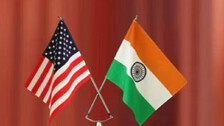 US & India Flag 