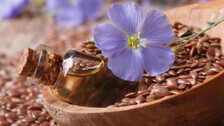 Flax seeds, flower & oil 