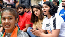 Babita Phogat And Sakshi Malik (White Shirt)