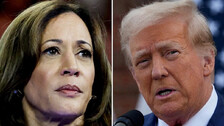 Kamala Harris And Donald Trump