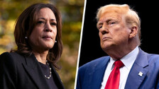 Kamla Harris and Donald Trump